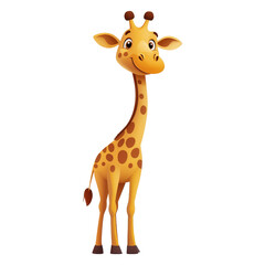 Obraz premium Cute Cartoon Giraffe