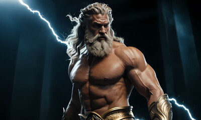 ZEUS - god of sky and thunder.