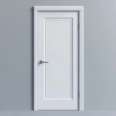 White Interior Door.