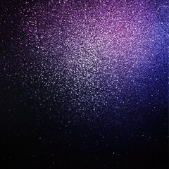 Obraz premium Glittering Sparkles on Purple Blue Background