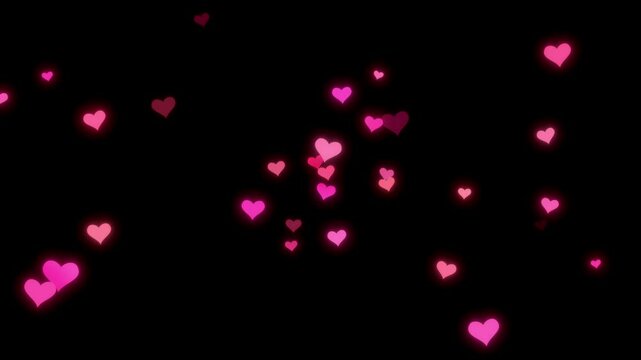 4K Social media Live style animated heart on white screen. 60 FPS