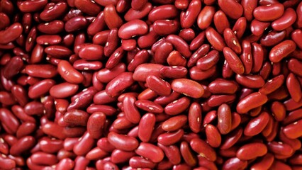 Red kidney beans texture background