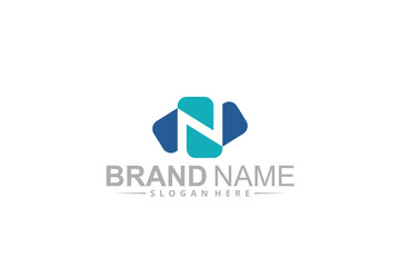 Letter N capsule logo