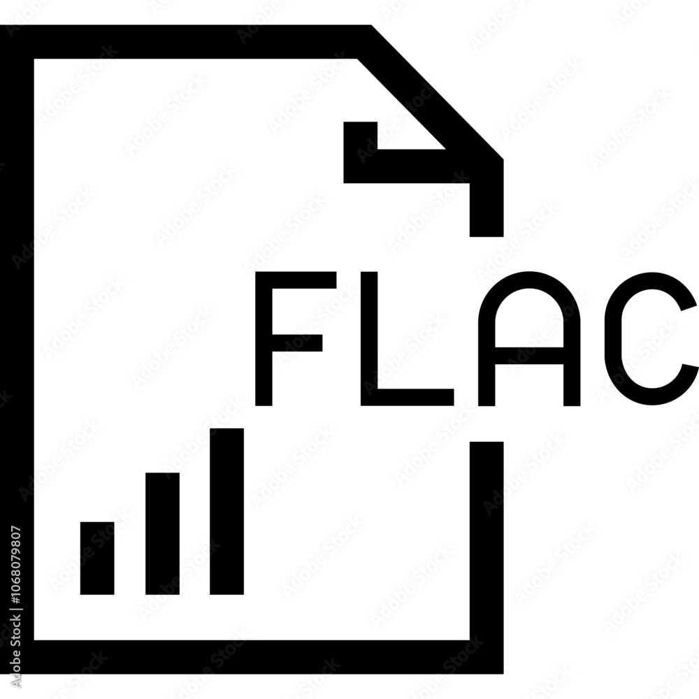 Poster understanding flac file format for lossless audio compression and its benefits for music enthusiasts