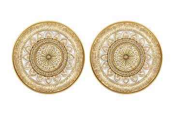 Two Golden Mandala