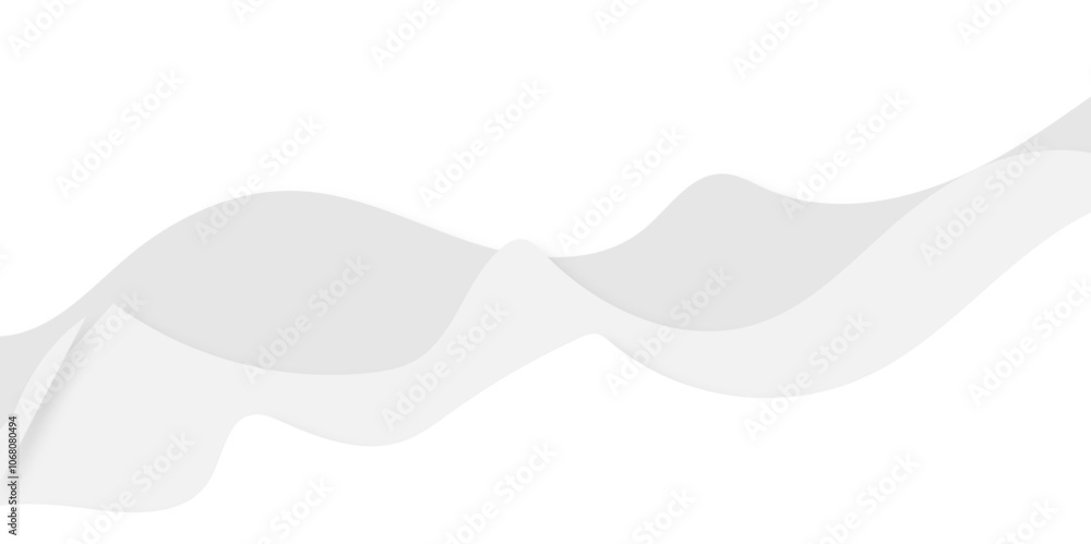 Poster 3d rendered illustration of a pair of glasses isolated. abstract background with waves. light curve 