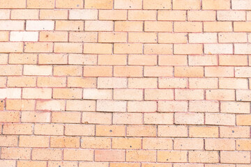 Brick wall with red brick,old vintage brick wall,Abstract of brick wall for background,Copy text space.