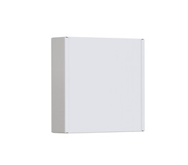 blank notebook isolated on white background. Box packaging.