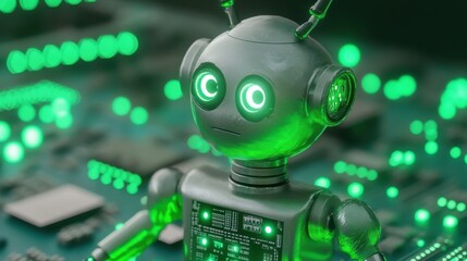 Fototapeta premium Explore how advanced robotics and ai technology shape the future of automation in various industries