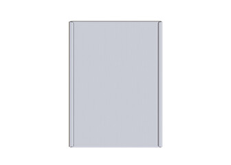 blank book isolated on white