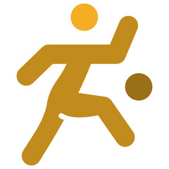 soccer flat icon