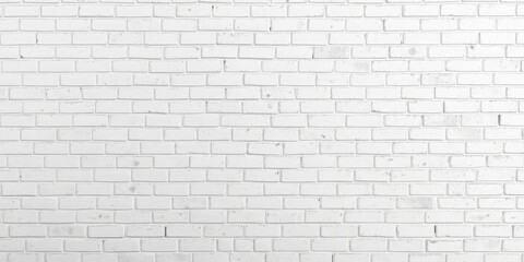 Fototapeta premium White brick wall background suitable for design projects, urban, studio