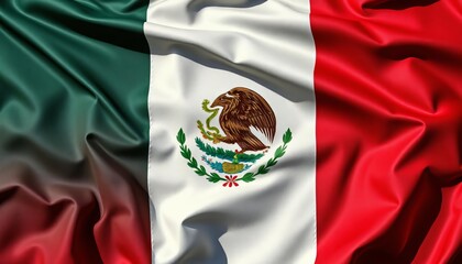 Mexican flag, mexico national flag.