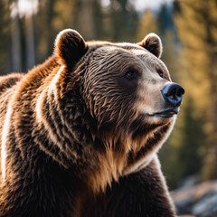 Fototapeta premium Grizzly Bear Photograph