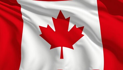 canadian flag waving