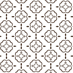 seamless pattern with flowers