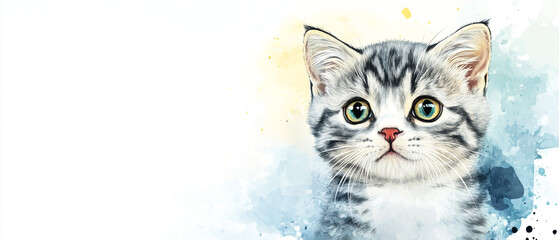 Scottish Fold Watercolor Illustration Make A12 Simple Perfect for Dog Lovers