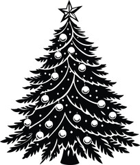 christmas tree vector