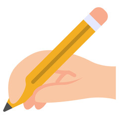 writing flat icon