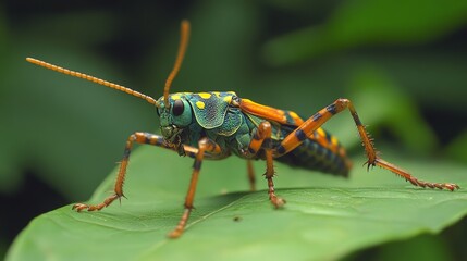 Naklejka premium Mouhotiarare insects in wild Thailand