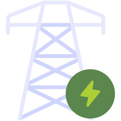 tower flat icon