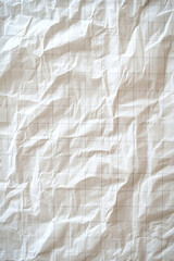 Obraz premium Checkered white paper background, texture