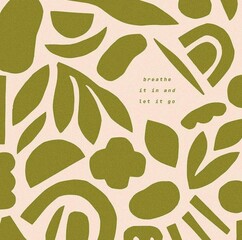seamless pattern with green olives