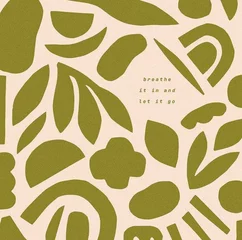 seamless pattern with green olives