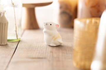 Year of the rat zodiac figure.
The Chinese/Japanese zodiac is a concept associated with the...
