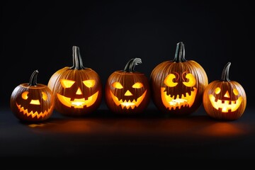 Spooky Jack-O'-Lanterns
