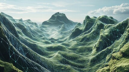Layered Waves in Interconnected Paths of Nature