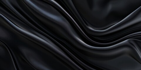 Fototapeta premium Abstract Black Fabric Texture