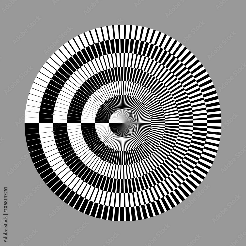 Aufkleber art sun concept background. logo template or icon with lines. black shape on a white background and 