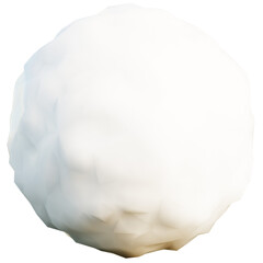 3D Render of Snowball