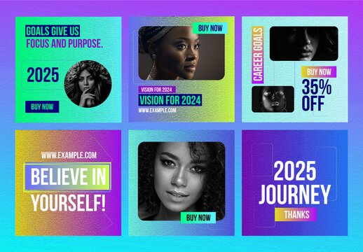 Social Media Post Design For Fashion Shop Marketing Template