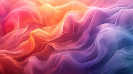 Obraz premium A fluid, colorful abstract background with smooth transitions of vibrant hues, great for dynamic, creative designs.