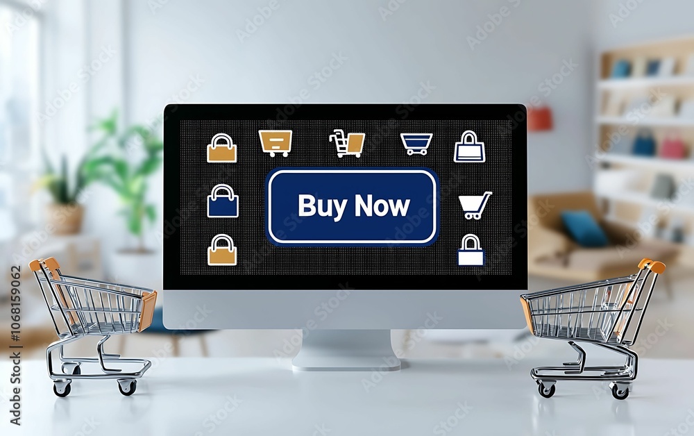 Poster enhance your online shopping experience with a user-friendly interface featuring secure checkout opt