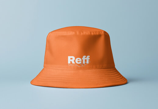 Apparel Bucket Hat Mockup With Generative AI