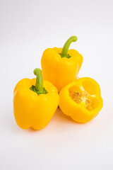 맛있는 노란색 파프리카