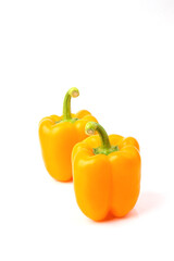 맛있는 주황색 파프리카