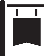 Street Signpost Icon Illustration