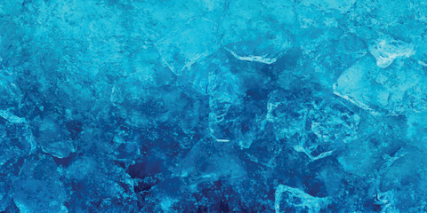 Natural scratched ice at the ice rink as texture. blue background. beautiful winter ice wallpaper. ice texture cracks baikal abstract background