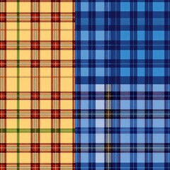 Obraz premium Vibrant Plaid Patterns Perfect for Stylish Home Decor, Fashion Accessories, and Craft Projects