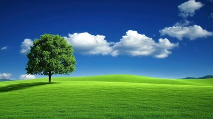 Verdant Meadows: A Tranquil Natural Landscape