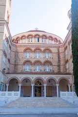 church of saint nektarios in aegina