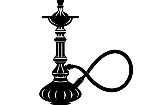 recommend clip art: hookah vector  silhouette  illustration