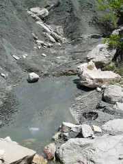 river in the mountains