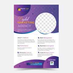 Flyer Template Design, Business Flyer Design, Modern Business Flyer Design, Unique Business Flyer Design