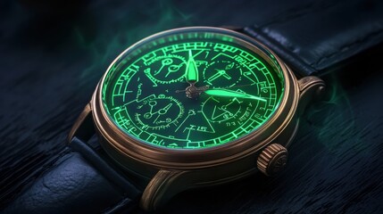 Explore the allure of a glowing timepiece how unique watch designs captivate enthusiasts
