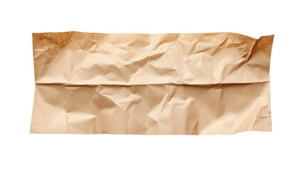 Explore the unique textures and patterns of crumpled brown paper for creative projects